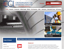 Tablet Screenshot of crossroadsci.com
